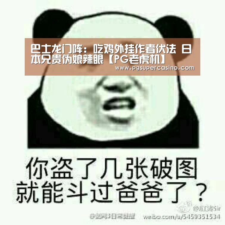 巴士龙门阵:吃鸡外挂作者伏法 日本兄贵伪娘辣眼【PG老虎机】(图3) PG老虎机
